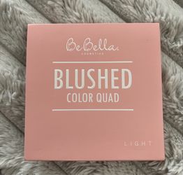 NEW BEBELLA COSMETICS BLUSHED COLOR QUAD LIGHT $8!!