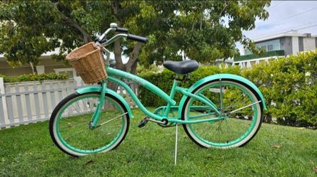 Beach Cruiser Bike - Mint Green