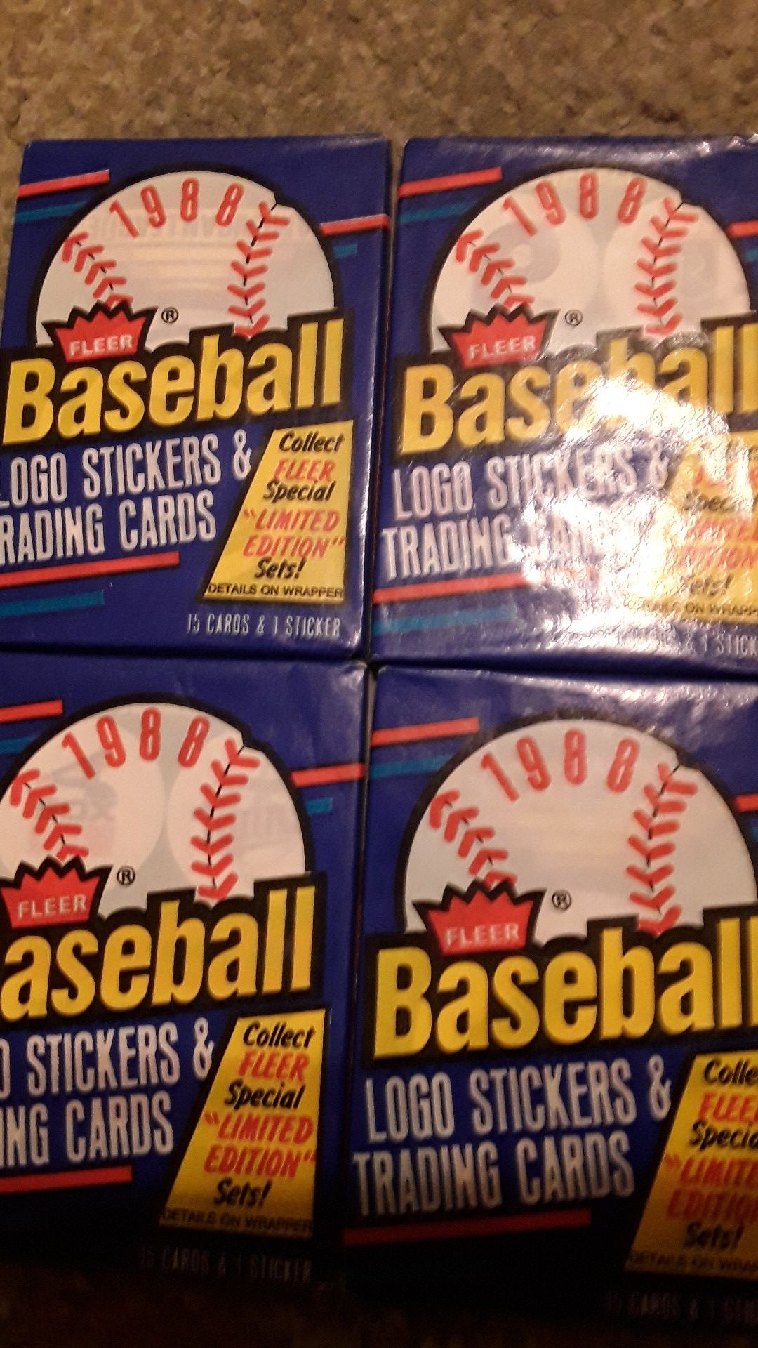 Baseball cards