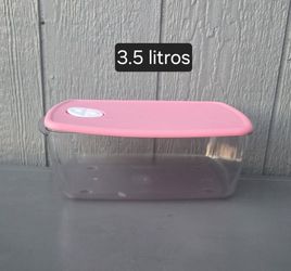 Tupperware Cystalware Cuadrado