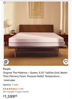 Purple Plus Queen Size Mattress
