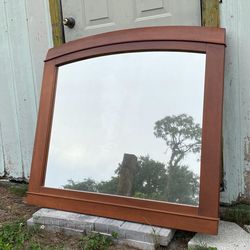Mirror For Sale Large Made From Real Wood 