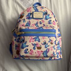 Loungefly Valentine Stich And Angel 