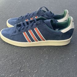 Adidas Men’s Campus 80’s Originals Size 11 Blue/Orange/Green |IF6226|