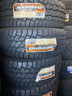 265/70/16 arroyo all terrain tires