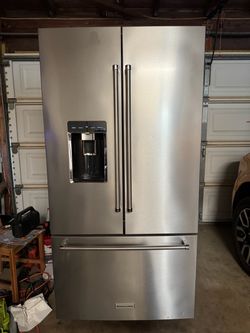 Kitchenaid Refrigerator Stainless Steel Counter Depth