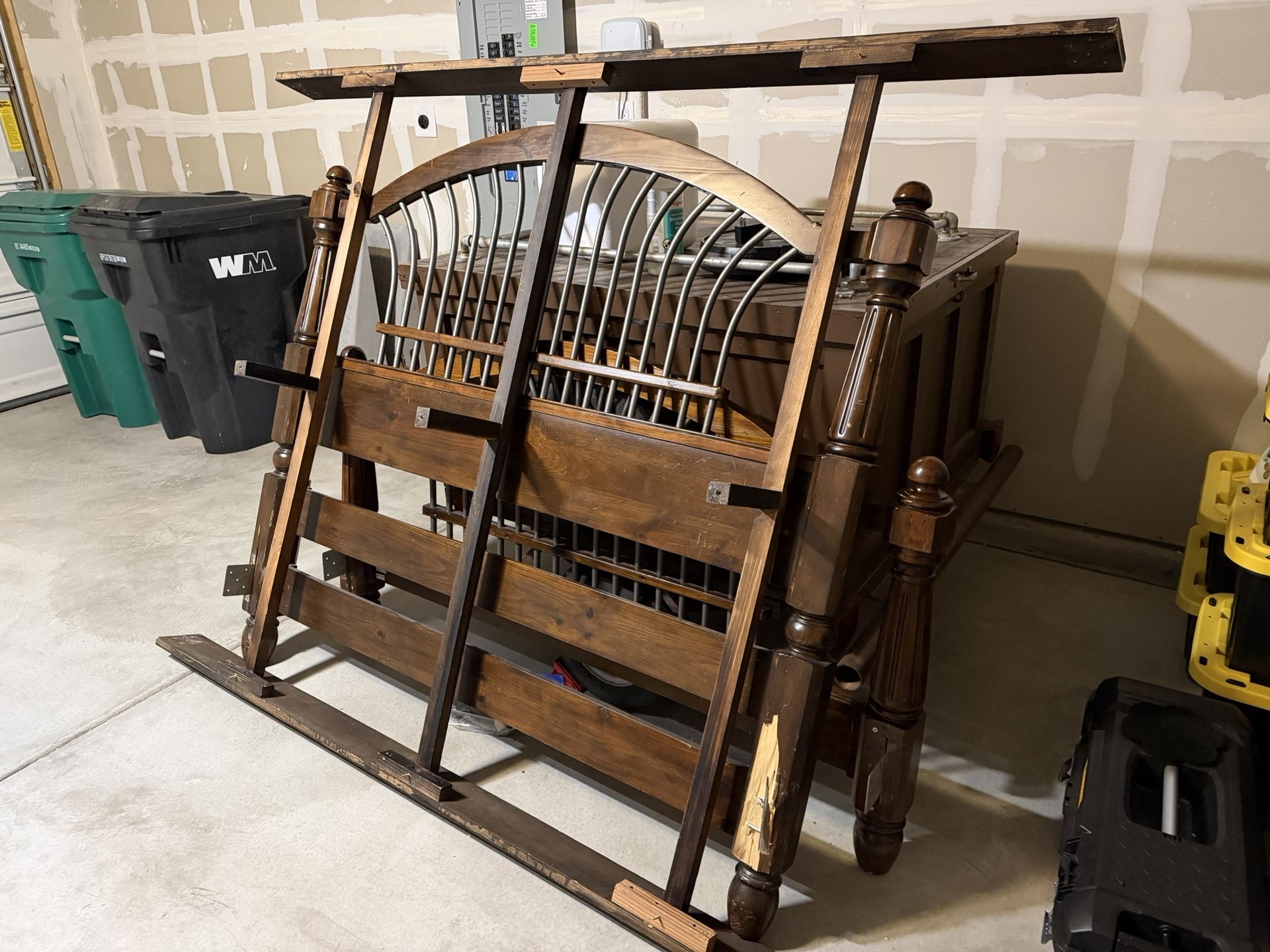 Free Queen Sized Bed Frame (damaged)