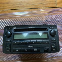 2004-2008 TOYOTA COROLLA RADIO CONTROL PANEL