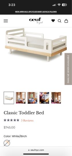 Oeuf toddler bed