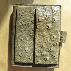 Genuine Ostrich Leather Ladies Wallet