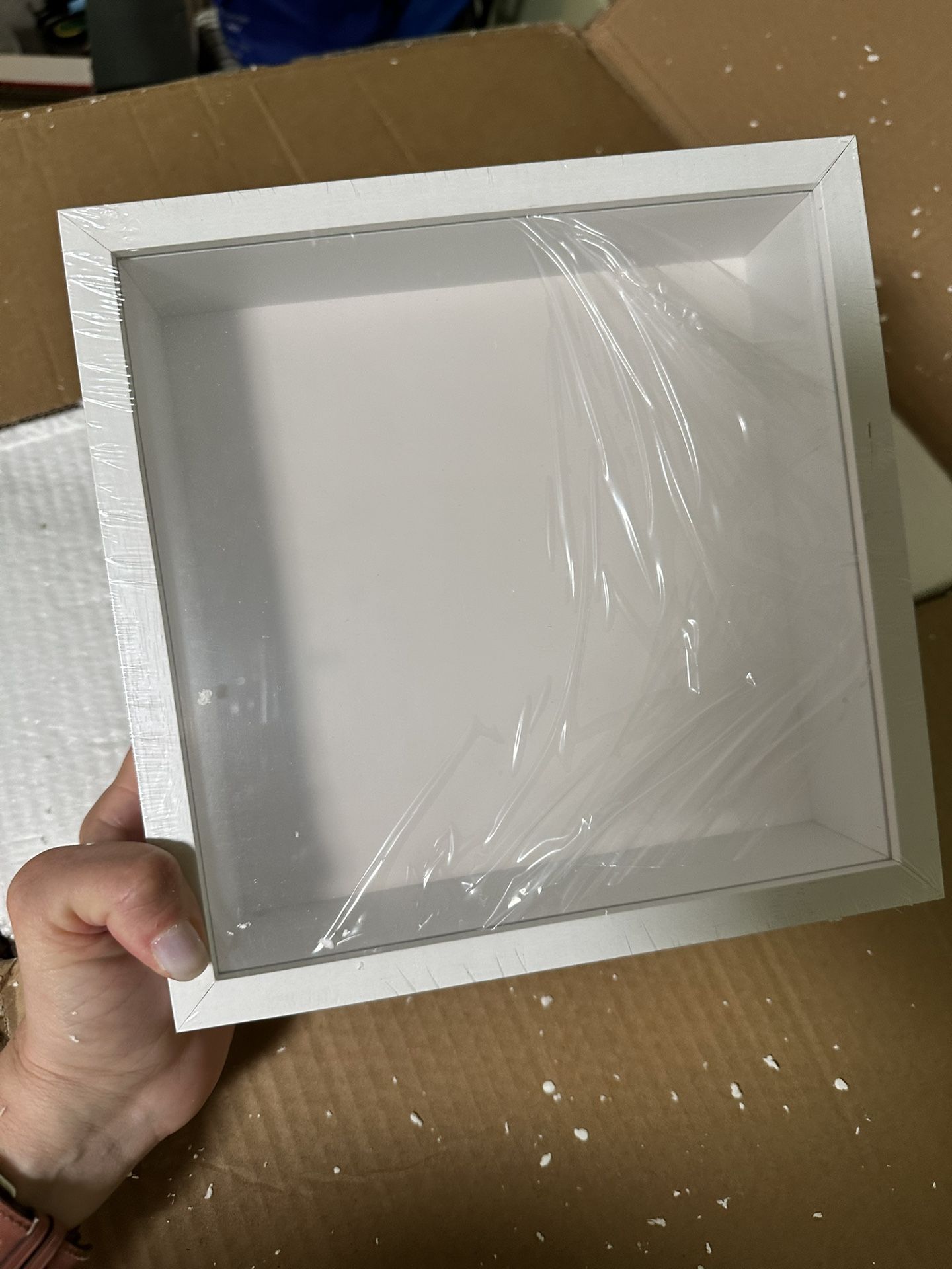 BNIB 100 Pcs - Shadowbox Frames 8” X 8”