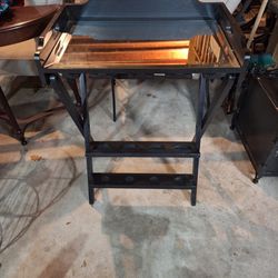 Black Mirrored Table / Liquor Bar Table 