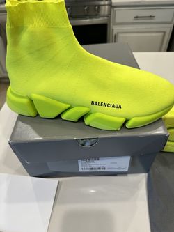 Fluorescent Yellow Balenciaga Joggers Size 46(13)