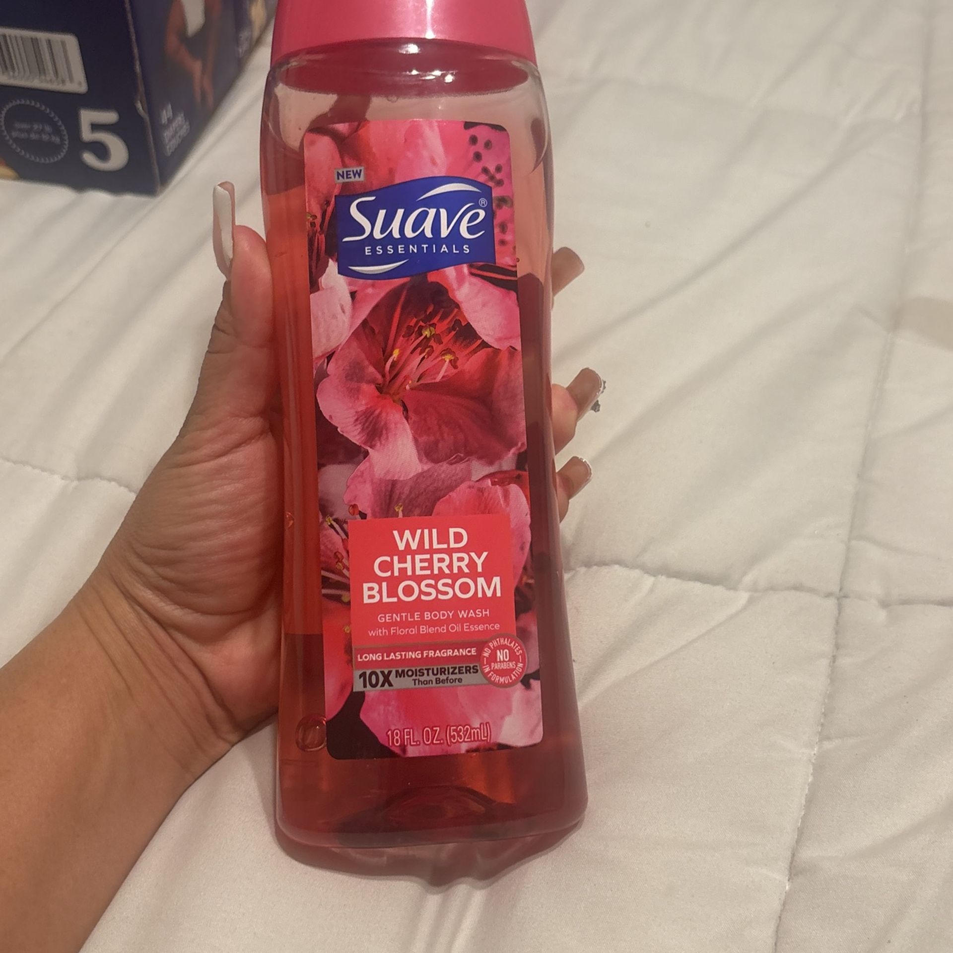 Suave Essentials (wild Cherry Blossom Gental Body Wash)