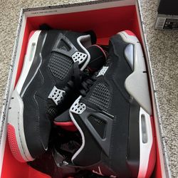 Jordan 4 Bred Size 9.5 Used Og All NO TRADES 