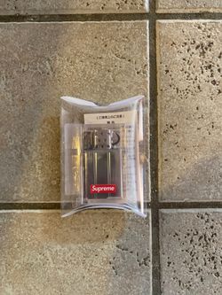 Supreme clear logo lighter