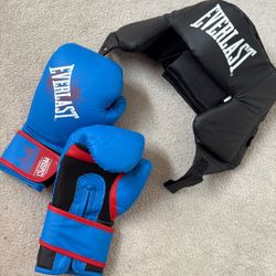 Boxing Gloves & Head Pad (youth) 