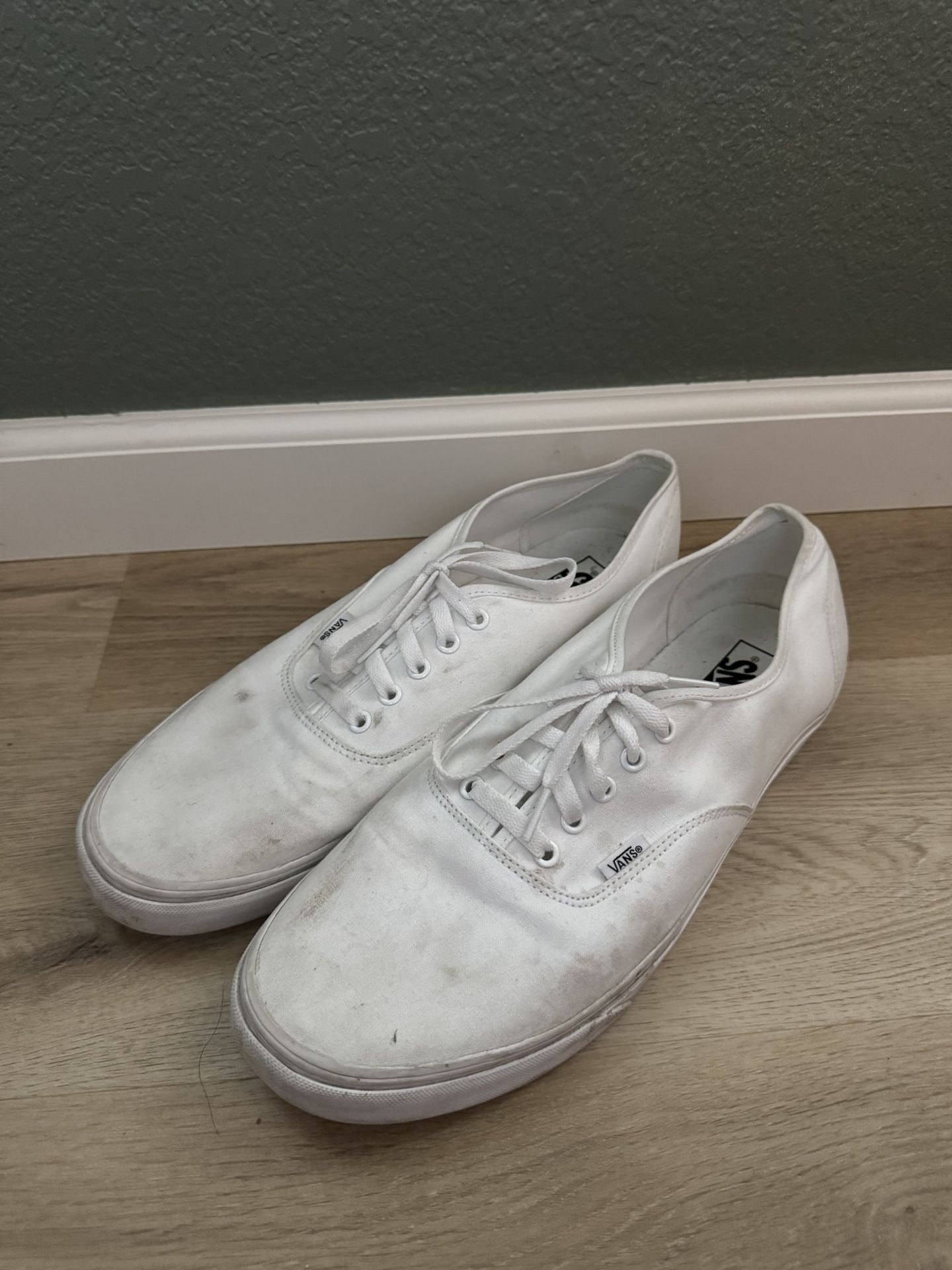 Vans Classics Unisex 508731 White Casual/Skateboard Shoes Mens Size 14
