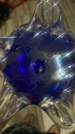 Circa 1997 original Darkside glass. Special edition, blue series wizard.