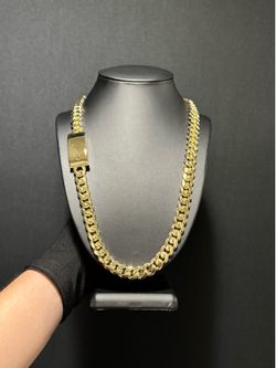 14K Gold filled Miami Cuban Link chain