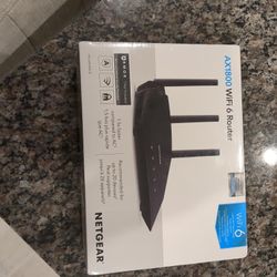 Netgear AX1800 WiFi 6 Router Sealed
