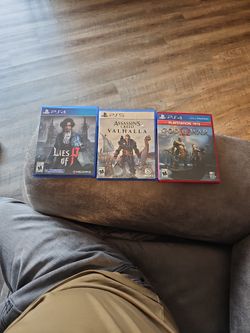 3 games in good condition