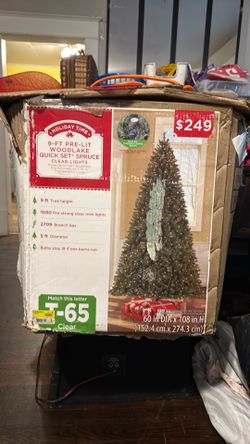 9 ft Christmas tree