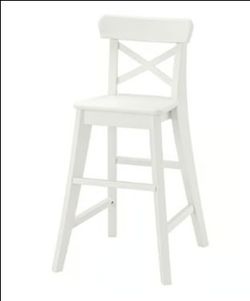 IKEA INGOLF Junior Chair, Solid Wood Toddler Dining Chair (Open Box)