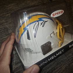 Chargers Autograph Mini Helmet 