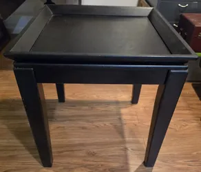 The Delormy Almost Black T131-13 Occasional End Table By Ashley Furniture
