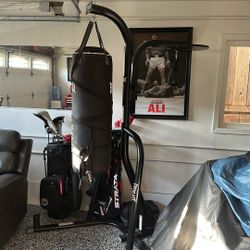 Heavy bag and stand