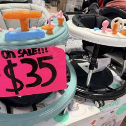 Baby Walkers $35  Swivel 360