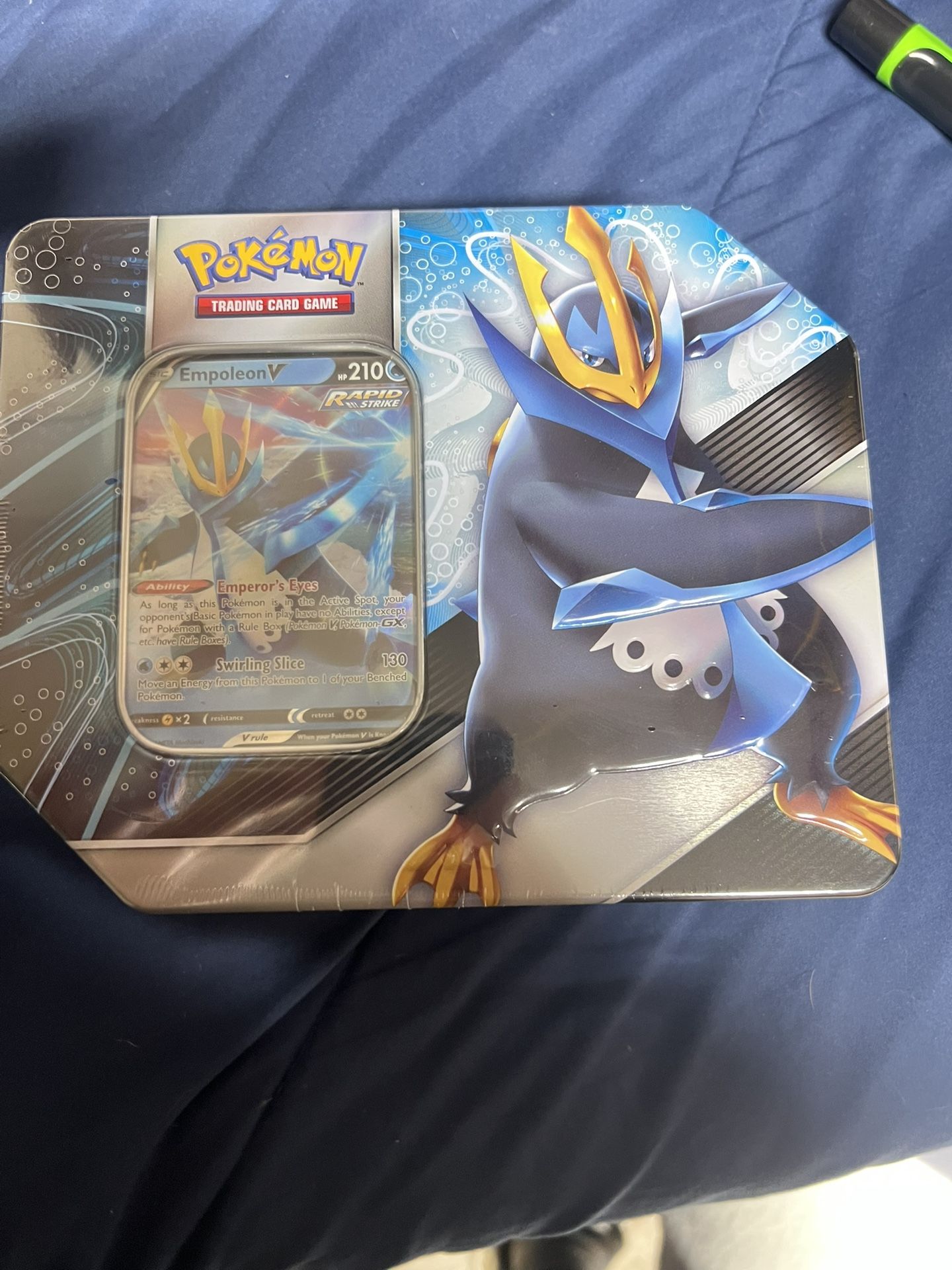 pokemon trading card games v strikers tin Striker Get ready to add a powerful Water Pokemon V Striker tins -