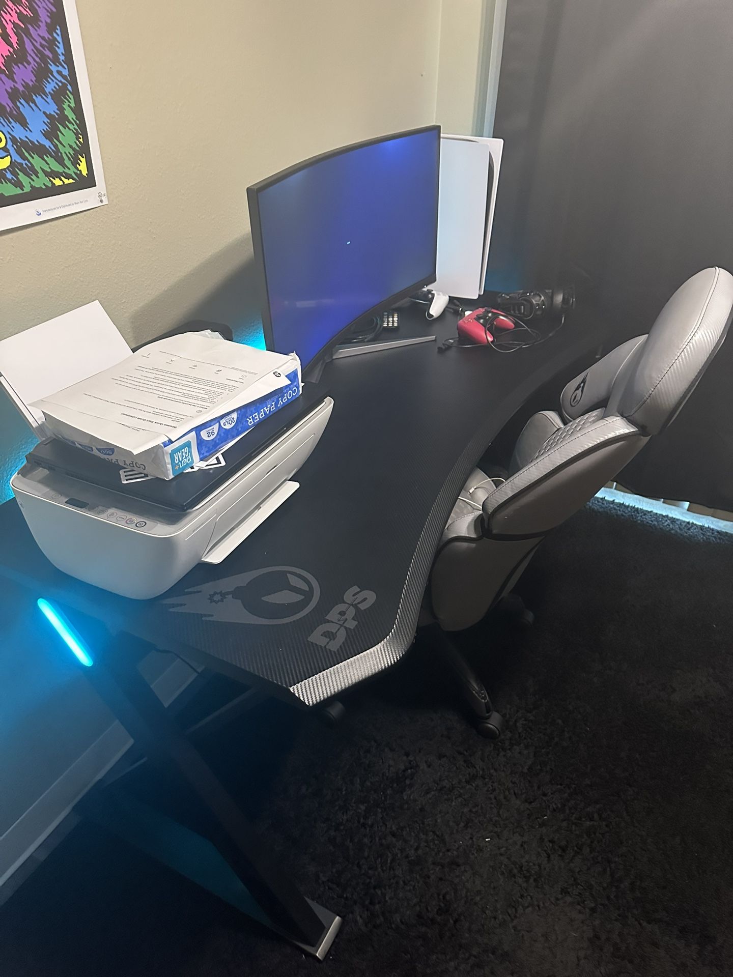 Gaming Desk And Chair From Costco 