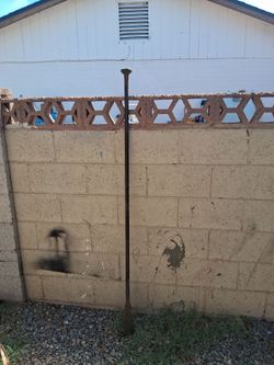 Used 6 ft. steel digging bar