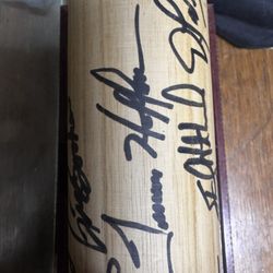 1997 Padre Signed Bat 