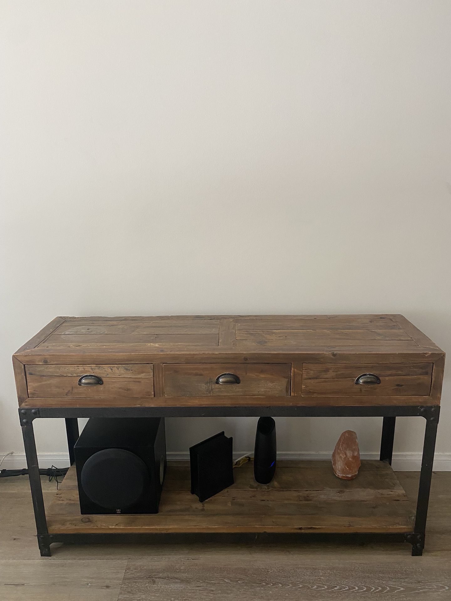 Industrial Console Table