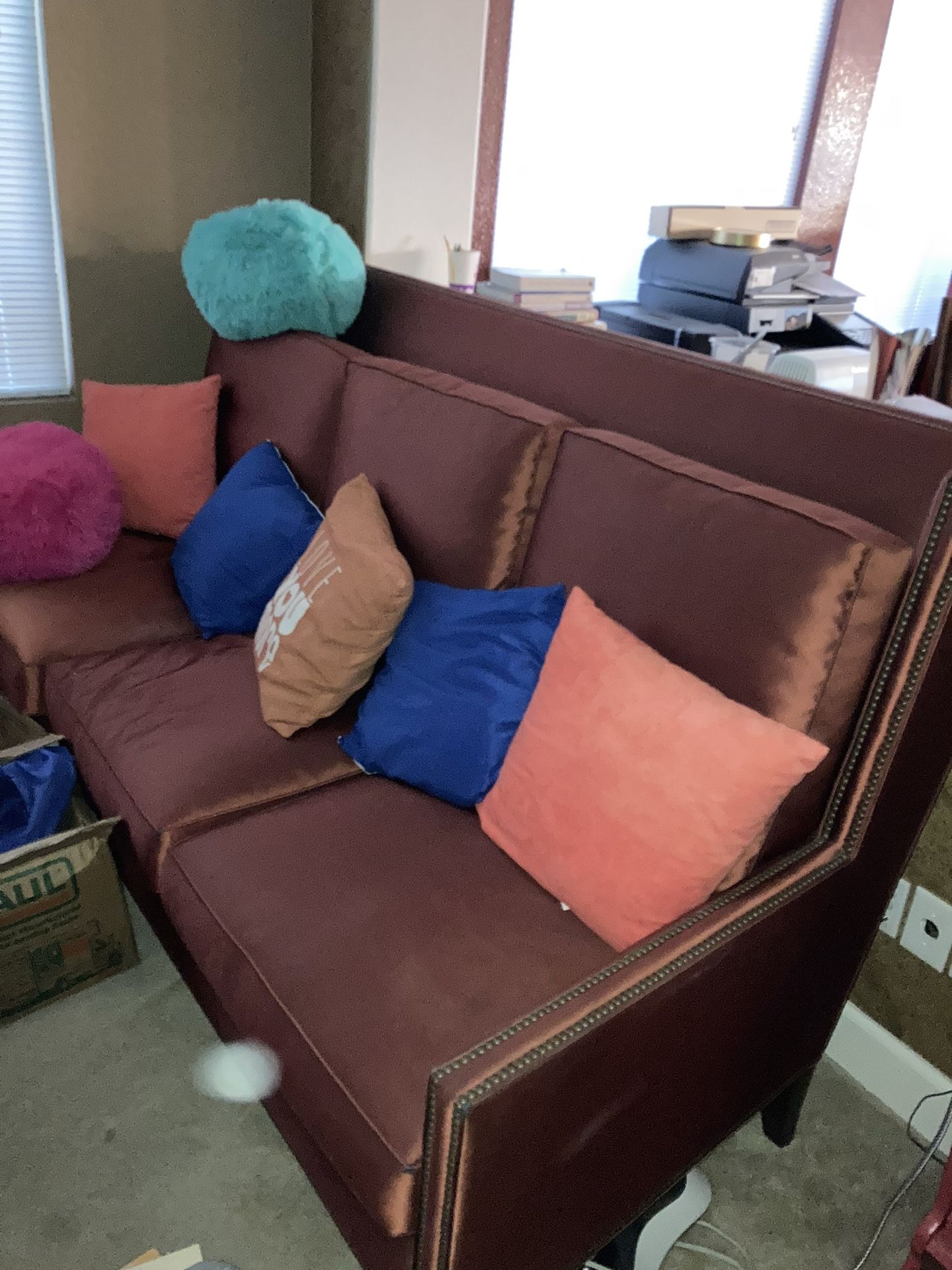 Couch With pillows