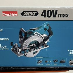 Makita 40V Max XGT Brushless Cordless Rear Handle 7-1/4 in. Circular Saw Kit (4.0 Ah) $469+ tax at Home Depot
