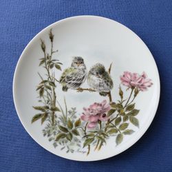 Bareuther Waldsassen Porcelain Bird Plate