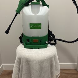 Victory Back Pack Electrostatic Sprayer and Sanitizer. Made by Grainier