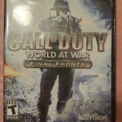 New Sealed Call Of Duty World At War -- Playstation 2 / PS2