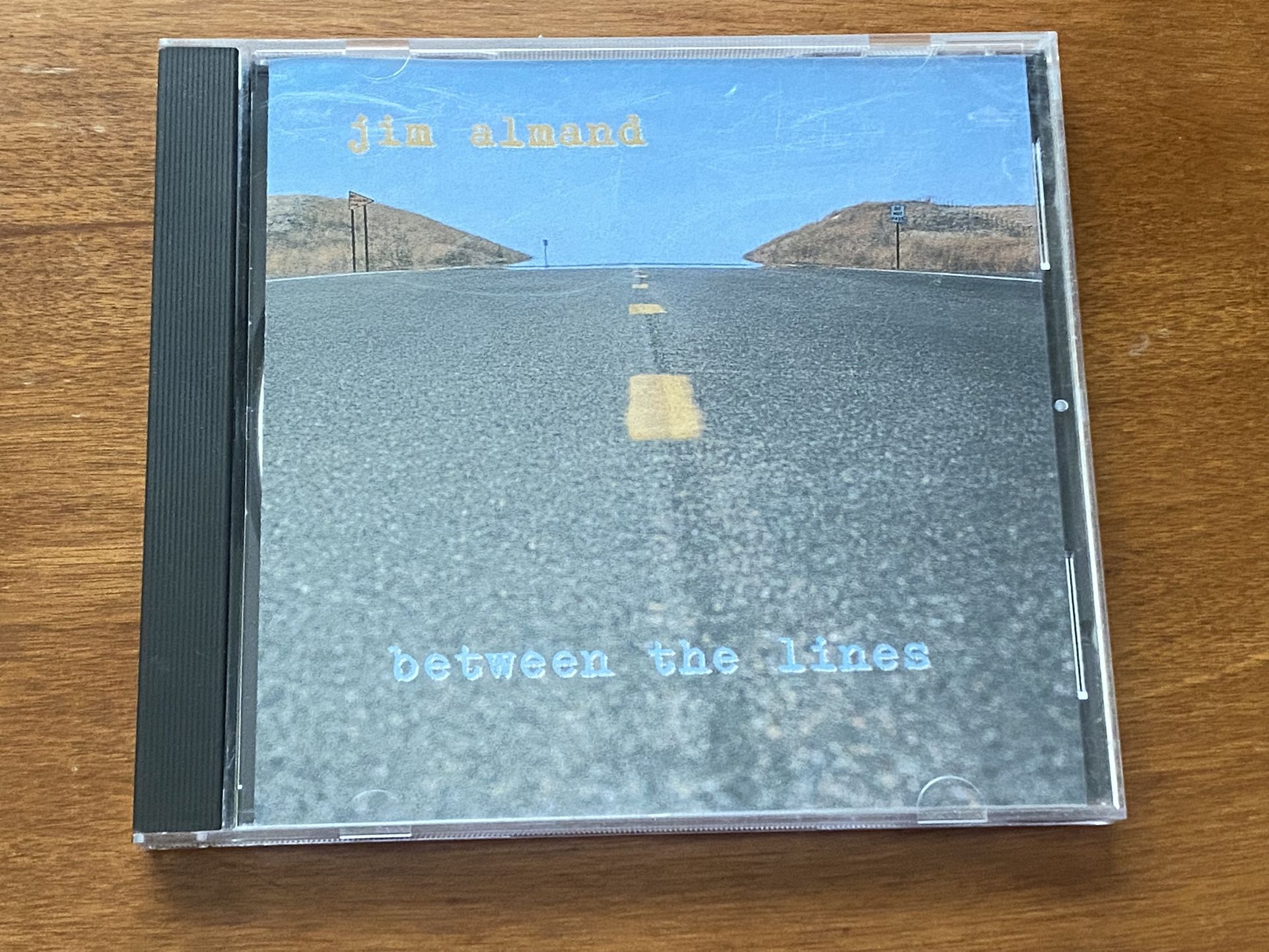 JIM ALMAND Between the Lines CD 1997 Self-Released Memphis Style Blues R&B