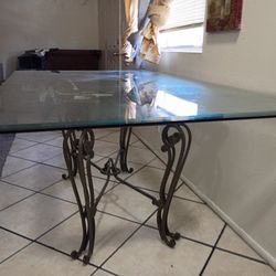 All Glass Table