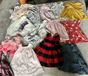 12 Months Girl Dresses 