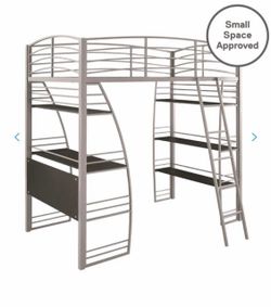 Twin loft bed