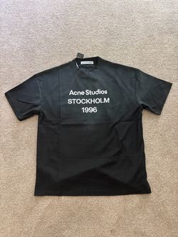 Acne Studios Stockholm  Black T-Shirt