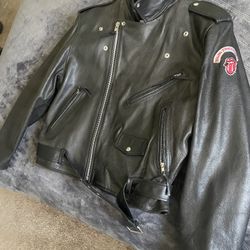Rolling Stones  2002/3 Tour Leather Jacket 