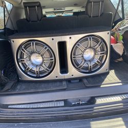 12” subwoofers