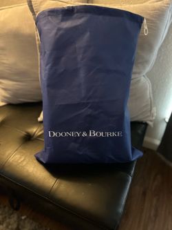 Dooney Bourke  pebble Leather canary Blue